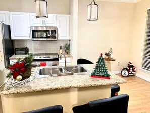 Private kitchen - Dazzling Downtown Loft (Houston)