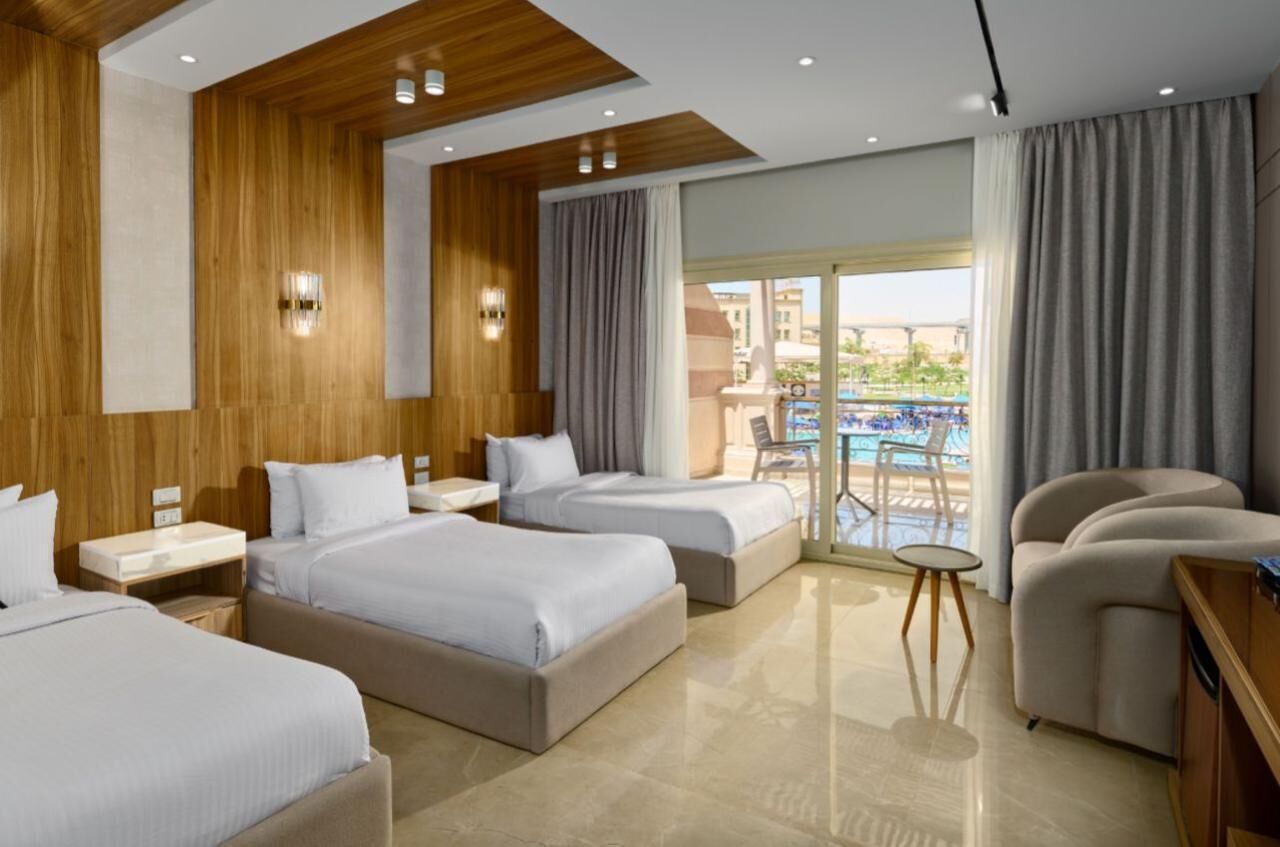 Seprai katun Mesir, seprai premium, selimut bulu angsa, dan busa memori