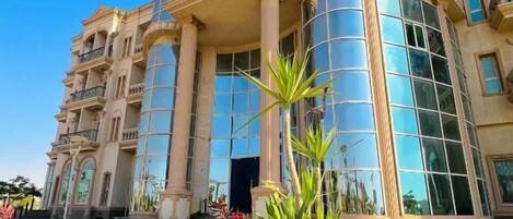 Fassade der Unterkunft