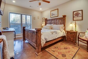 1 chambre, bureau, accès Internet, draps fournis