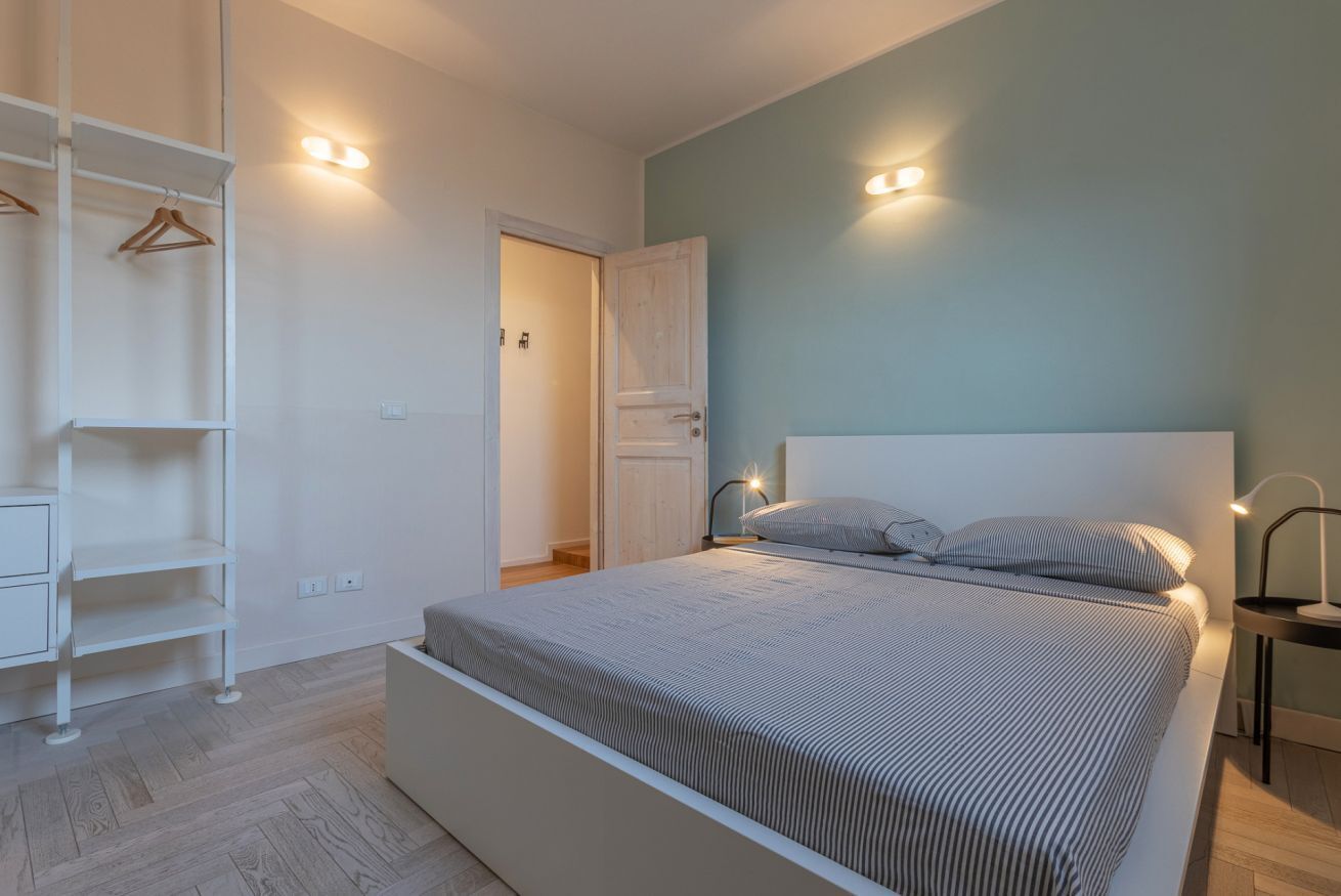 1 bedroom, desk, iron/ironing board