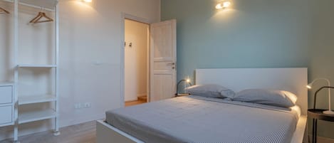 1 bedroom, desk, iron/ironing board