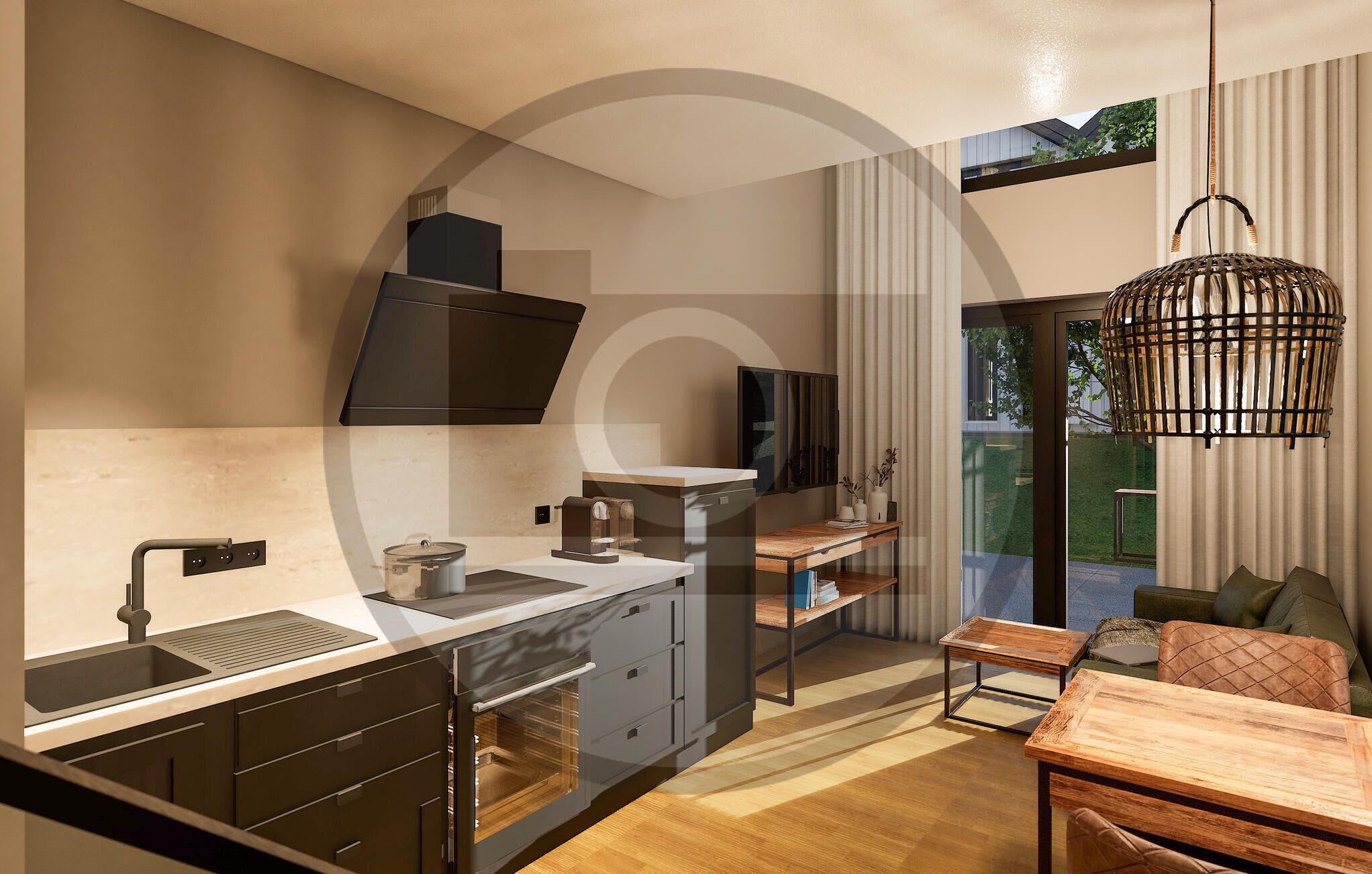 Réfrigérateur, plaque de cuisson