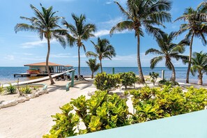 Vue sur la plage/l’océan