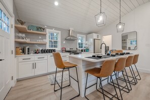 Fridge, microwave, oven, stovetop - Modern 3-Bed Home 5 min from Downtown Raleigh! (Raleigh)