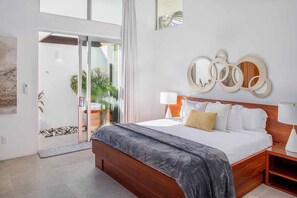 Villa | 3 Schlafzimmer, hochwertige Bettwaren, Betten mit Memory-Foam-Matratzen