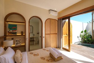 Villa, 2 Bedrooms | 2 bedrooms, Egyptian cotton sheets, premium bedding, in-room safe