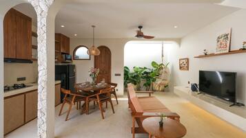 Vila, 2 kamar tidur | Area keluarga | TV