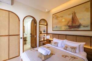 2 habitaciones y sábanas de algodón egipcio