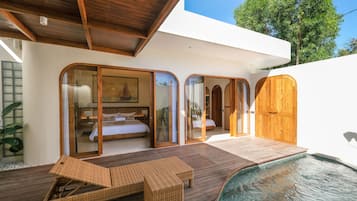 Vila, 2 kamar tidur | 2 kamar tidur, seprai katun Mesir, seprai premium, dan brankas