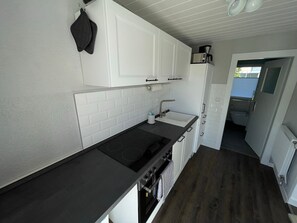 Kühlschrank, Ofen, Herdplatte, Geschirrspüler
