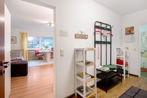 Ferienwohnung 'Eichhörnchens Paradies' mit Balkon und WLAN