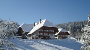 Exterior - Apartment 'Ferienwohnung Landwassereckblick' with Mountain View, Shared Garden and Wi-Fi (Mühlenbach)