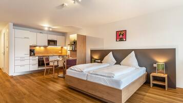 1 Schlafzimmer, Bügeleisen/Bügelbrett, kostenloses WLAN, Bettwäsche