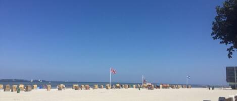 On the beach