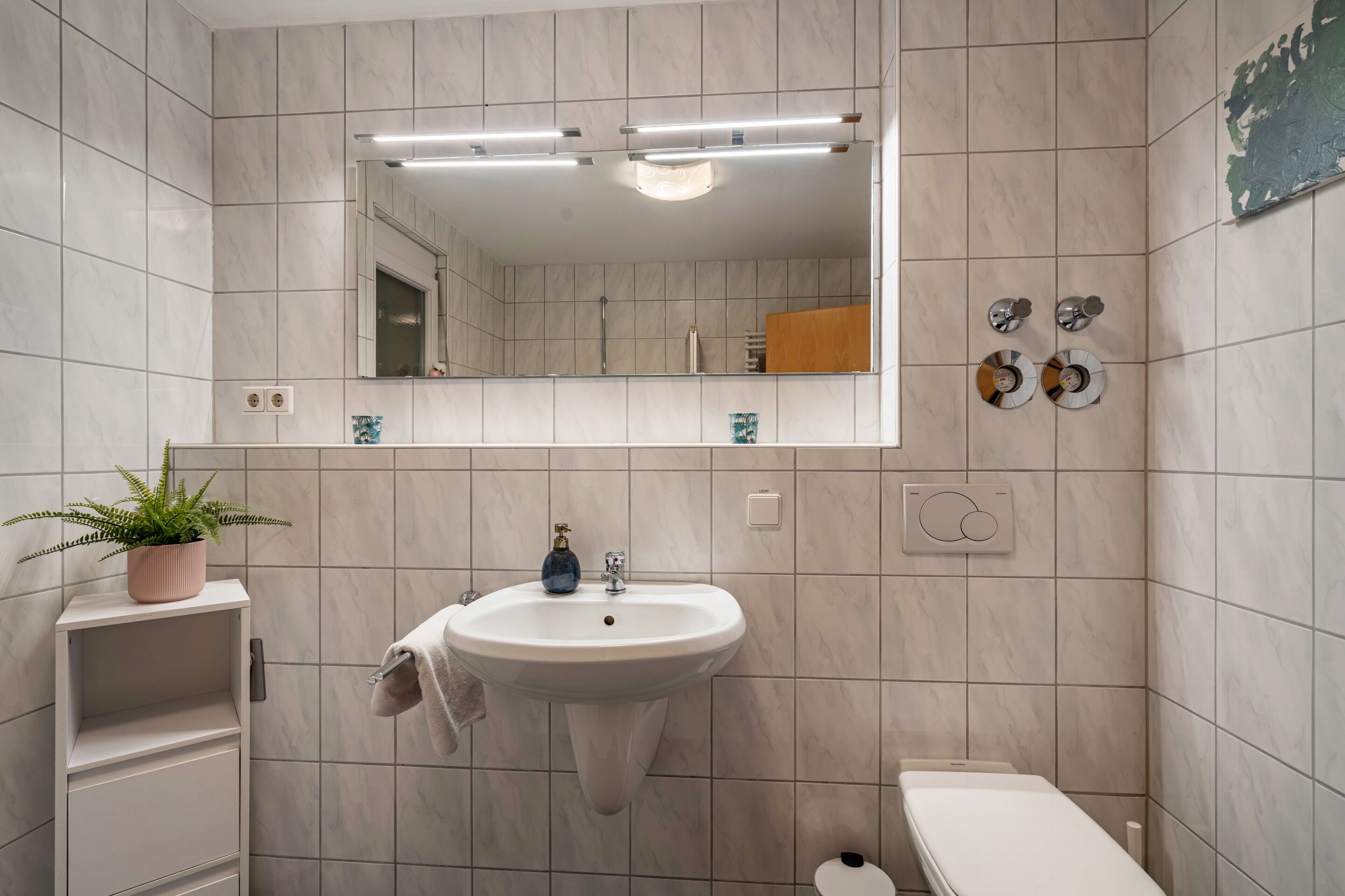 Doccia, asciugacapelli, asciugamani