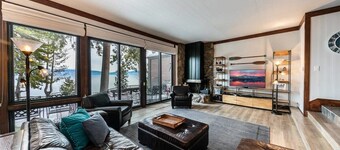 Central Tahoe Retreat | Lake Views + Walk to Shore