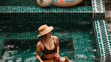 Signature Villa, Multiple Bedrooms, Pool Access, River View | Courtyard view