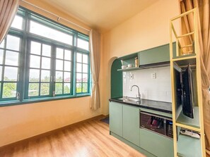 Signature Villa, Multiple Bedrooms, Pool Access, River View | Private kitchen | Full-sized fridge, microwave, coffee/tea maker, cookware/dishes/utensils - Alsahar Hoi An Boutique Villa Apartment (Da Nang)