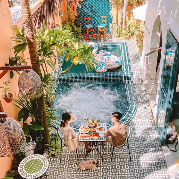 Opções para refeição ao ar livre