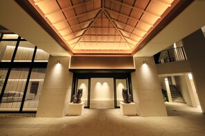 Interior entrance