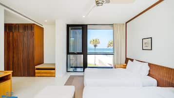 3 bedrooms, in-room safe, desk, laptop workspace