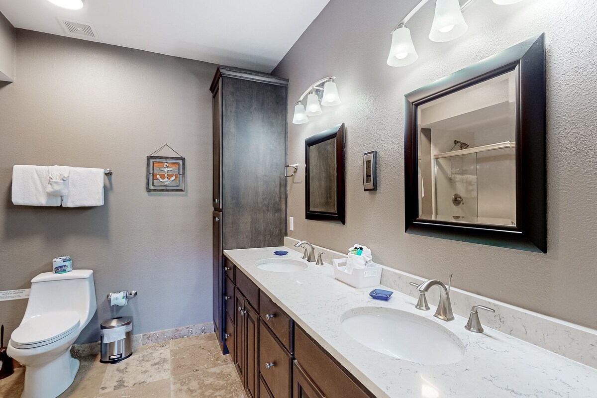 Photo 14 of Dog-friendly waterfront & gated condo with pool access, balcony, AC, & W/D