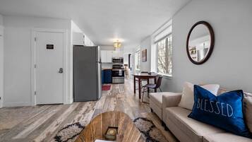 TV, DVD player, offices