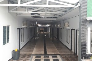 Fassade der Unterkunft