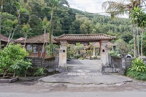 Façade de l’hébergement
