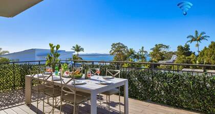 Wollomi Vues - waterfront views, beach access, boat-friendly block, firepit, family stay coastal