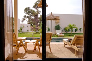 Family Suite | Terrace/patio - Kawga Hôtel  (Ngaring)