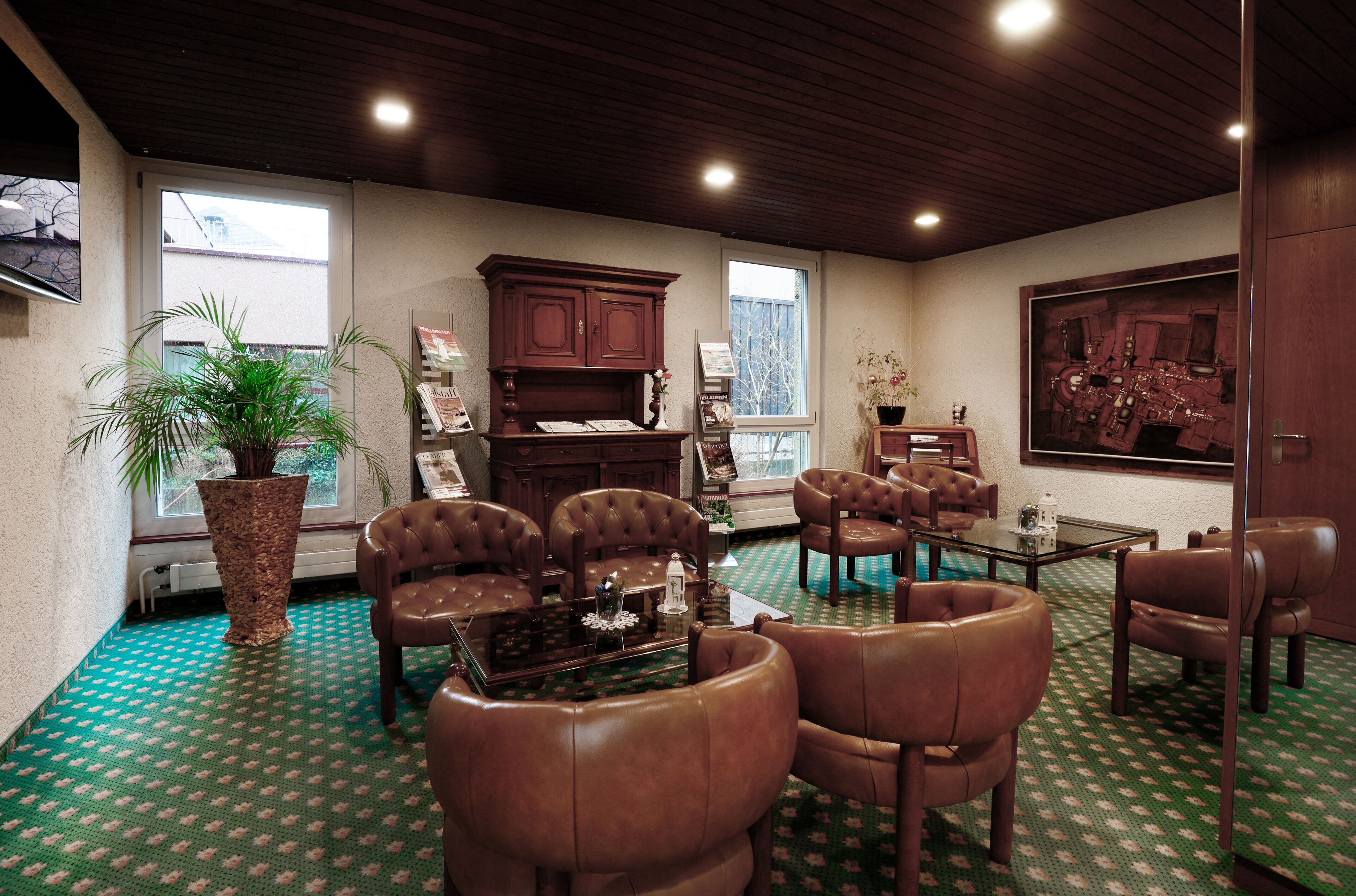 Sitzecke in der Lobby