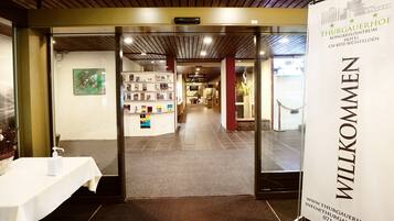 Interior entrance