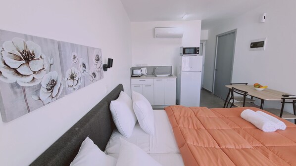 1 dormitori, wifi gratuïta i roba de llit 