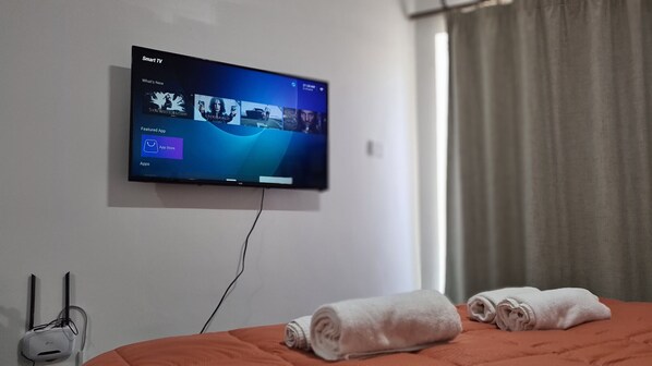 1 habitación, wifi gratis y ropa de cama
