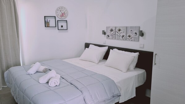 Free WiFi, bed sheets