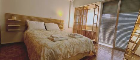 2 habitaciones, tabla de planchar con plancha y wifi gratis