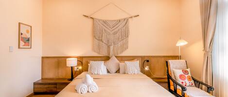 2 slaapkamers, een strijkplank/strijkijzer, wifi, beddengoed