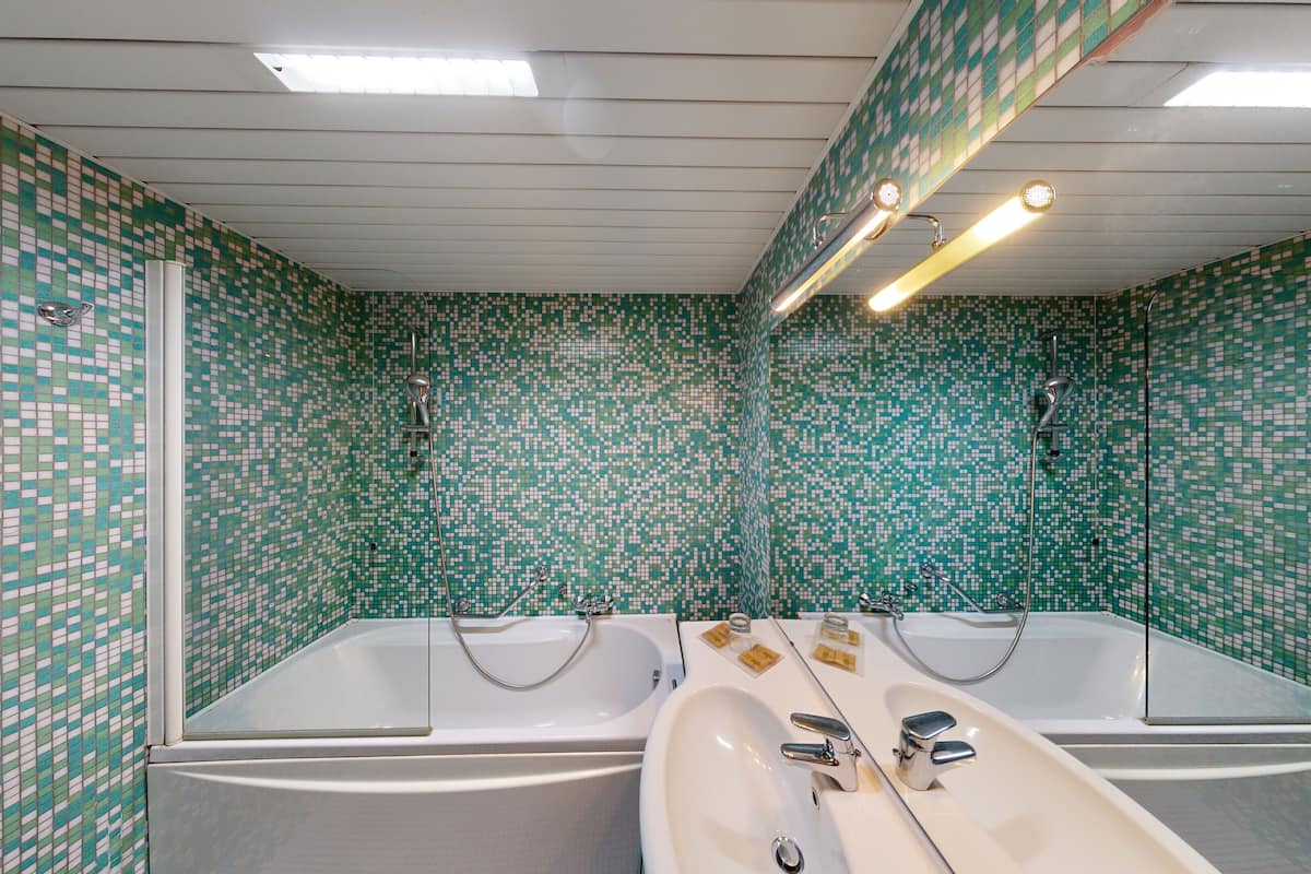 Badewanne, Handtücher