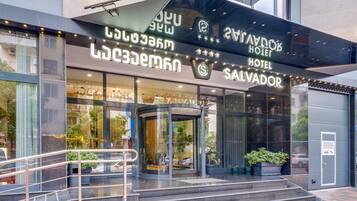 Fassade der Unterkunft