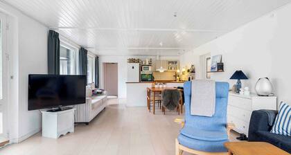 Holiday home near water, forest, and Møn's Cliffs