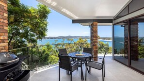 Outdoor dining - By The Bay - 66 Randall Dr (Salamander Bay)