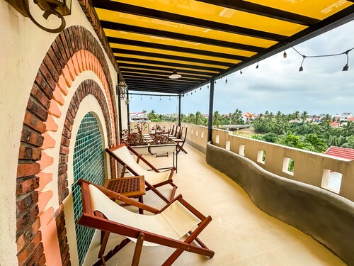 Studio apartment  Private bathtub, balcony, 45m2
