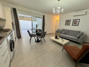 Apartment, 1 Bedroom, Accessible, Smoking | Living area - Welcome to Our Luxurious 1-bedroom Private Residence With a Special Patio (Aglantzia)