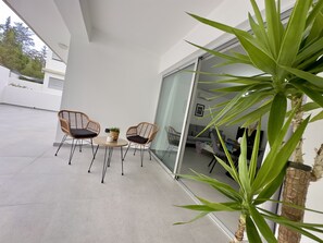 Apartment, 1 Bedroom, Accessible, Smoking | Exterior - Welcome to Our Luxurious 1-bedroom Private Residence With a Special Patio (Aglantzia)