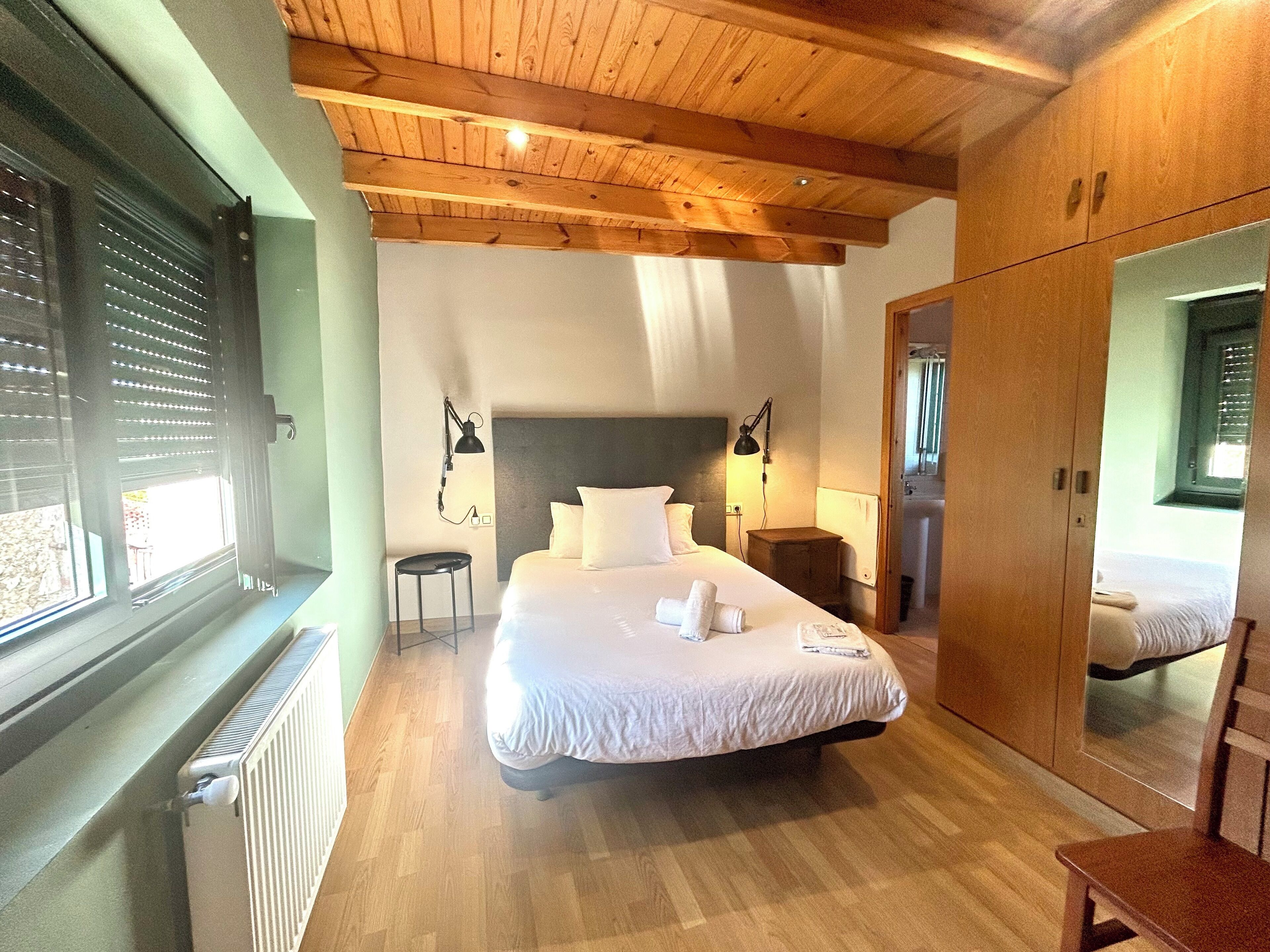 Premium bedding, down duvets, memory-foam beds, individually decorated