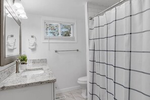 Towels, soap, toilet paper