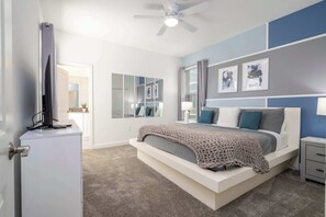 5 soverom, skrivebord, strykejern/-brett og wi-fi