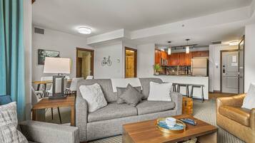 TV connectée, cheminée